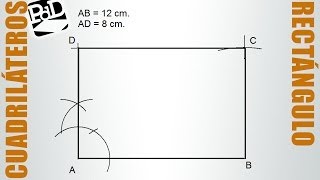 Trazar un rectángulo conociendo sus lados [upl. by Higgins954]