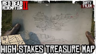 High Stakes Treasure Map Guide Red Dead Redemption 2 RDR2 [upl. by Stokes585]