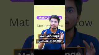 Methyl Orange Ek Synthetic Indicator  Career Point ytshorts science colorchange acidic [upl. by Dasa]