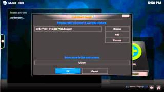 Kodi How to add an SMB sorce [upl. by Massimiliano131]