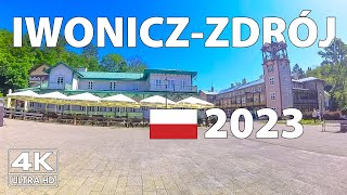 IwoniczZdroj Poland Walking Tour ☀️ 4K Ultra HD – With Captions [upl. by Berti]