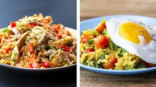 10 Healthy Rice Recipes For Weight Loss [upl. by Assirok]