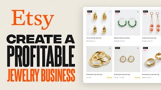 How to Start a Profitable Jewelry Business on Etsy Tutorial 2025 Tips and Tricks [upl. by Aizirtap]