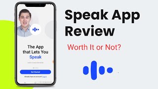 Speak App Review Is It Worth It [upl. by Evoy]