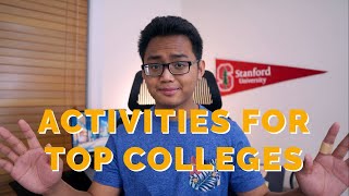 The Extracurricular Activities that Top Colleges DoDont Want to See [upl. by Lleznol]