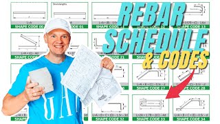 How to read REBAR drawings schedules and codes [upl. by Ruy]