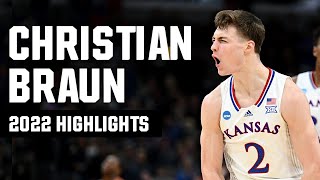 Christian Braun 2022 NCAA tournament highlights [upl. by Demetrius180]