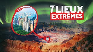 7 lieux EXTRÊMES  IMPOSSIBLES à atteindre [upl. by Berg221]