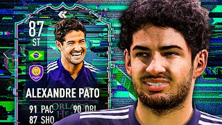 A FIFA LEGEND 🦆 87 FLASHBACK PATO PLAYER REVIEW  FIFA 22 Ultimate Team [upl. by Debbi]