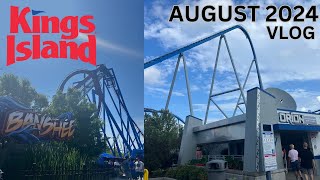 Kings Island Vlog August 2024 [upl. by Enirehtakyram]