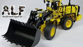 Lego Technic 42030 Volvo L350F Wheel Loader  Radlader  Lego Speed build Review [upl. by Meekyh680]