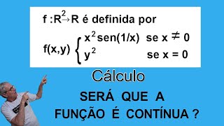 GRINGS  CONTINUIDADE DA FUNÇÃO COM DUAS VARIÁVEIS  Cálculo II [upl. by Graves]