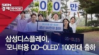 삼성디스플레이 ‘모니터용 QDOLED’ 100만대 출하 [upl. by Adalard402]