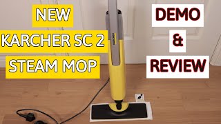 Karcher SC 2 Upright EasyFix Steam Mop Review amp Demonstration [upl. by Elicul715]