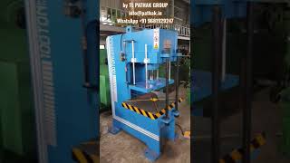 100 Ton C type Hydraulic Press Machine by TL PATHAK GROUP [upl. by Shaeffer]