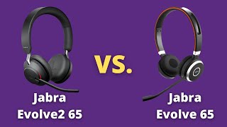 Jabra Evolve2 65 VS Jabra Evolve 65 In Depth Review  Mic Test [upl. by Salaidh]