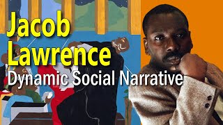 Artist Jacob Lawrences Journey Through Black American History in the USA [upl. by Arrak]