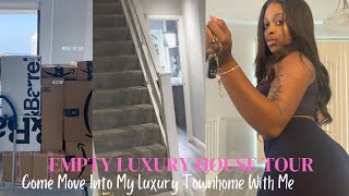 I GOT THE KEYS 🗝️ S2E3 My Luxury Empty Townhome Tour  I’m Officially Moving In [upl. by Asenab]