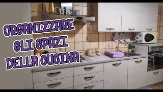 ORGANIZZARE LA CUCINACome riordinare cassetti e sportelli per avere sempre subito tutto in ordine [upl. by Prior]