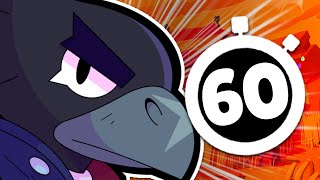 How To Play Crow In 60 Seconds  Brawl Stars Brawler Guide [upl. by Sheila]