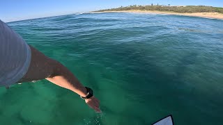 SURFING THE GLASSIEST WAVES EVER 4K POV [upl. by Notnirt]