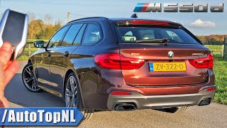 BMW 5 Series G31 Touring M550d xDrive  REVIEW on ROAD amp AUTOBAHN by AutoTopNL [upl. by Arimahs274]