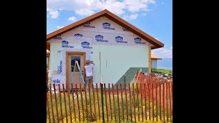 DIY Hardie Board Siding  Cement Fiber Board Installation and Tips [upl. by Ecirtahs872]