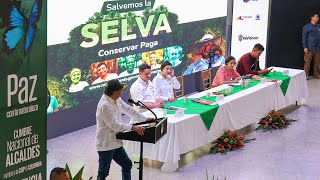 En vivo Presidente Gustavo Petro asiste a la Gira quotSalvemos la Selva Conservar Pagaquot [upl. by Inele]