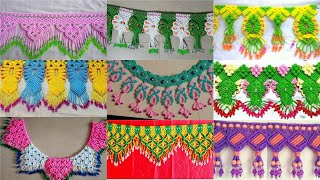 Macrame Toran designमेकरम से बनी तोरणHand made Toran [upl. by Christoforo]