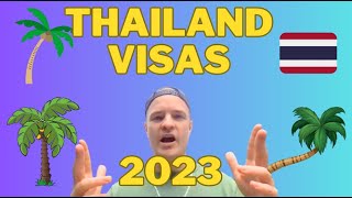 2023 Thailand VISAs IMPORTANT TRAVEL updates 🇹🇭 [upl. by Griffis]