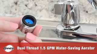 15 GPM Dual Thread WaterSaving Aerator in Chrome [upl. by Stag]