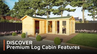 DISCOVER  Premium Log Cabin Features [upl. by Anilos767]