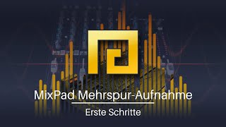 MixPad MusikstudioSoftware Tutorial  Erste Schritte [upl. by Htebezile]