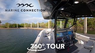 360degree tour Blackfin 272 Center Console  Marine Connection [upl. by Angela897]