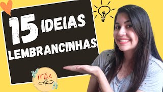 15 Ideias Para Lembrancinhas de Chá de Bebê BARATAS [upl. by Adnahsar]