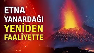 Etna Yanardağı patladı [upl. by Asnerek]