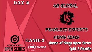 AG VS FEHK  Honor of Kings Championship 2024  Split 2 Pacific  Day 2  Game 3 [upl. by Ely]