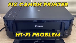 Fix Canon Printer Not Connecting to the WiFi [upl. by Atima571]