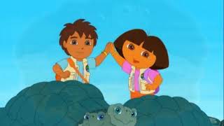 Go Diego Go  3x10  Save the Giant Tortoises Best Moment Plus [upl. by Aynam]