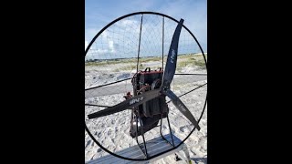 Electric Paramotor Open PPG SP140 [upl. by Brote476]