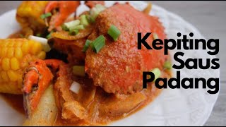 ENG SUB Resep Mami Kepiting Saus Padang [upl. by Harod]