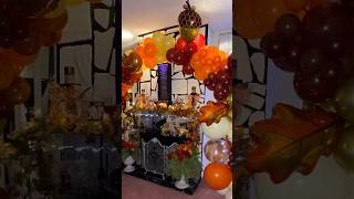 DIY TEMU THANKSGIVING BALLOON ARCH KIT balloonarchtemuthanksgivingdecor [upl. by Nevetse86]