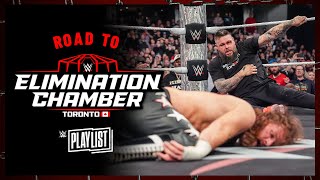 Sami Zayn vs Kevin Owens – Road to Elimination Chamber 2025 WWE Playlist [upl. by Bohlen]