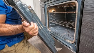 Whirlpool Oven Door Removal [upl. by Ellemac603]