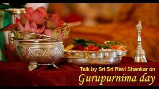 Talk by Sri Sri on Guru Purnima day [upl. by Nemad]