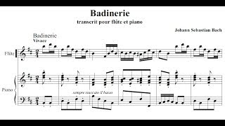 BachSwingle  Badinerie from Orchestral Suite No 2 BWV 1067 [upl. by Ahsenal403]