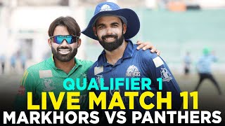 Live  UMT Markhors vs Lake City Panthers  Match 11  Bahria Town Champions Cup 2024  M9A1K [upl. by Syned]