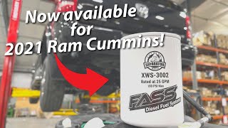 2021 Ram Cummins Kits Now Available  FASS Diesel Fuel Systems [upl. by Linder]