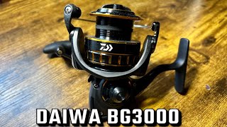 Daiwa BG3000 Spinning Reel Review [upl. by Hardin]