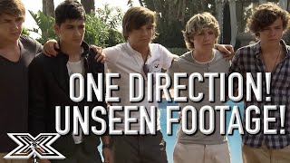 ALL Unseen Footage From ONE DIRECTIONS Time On X Factor  Auditions amp JUDGES HOUSES [upl. by Brooke273]